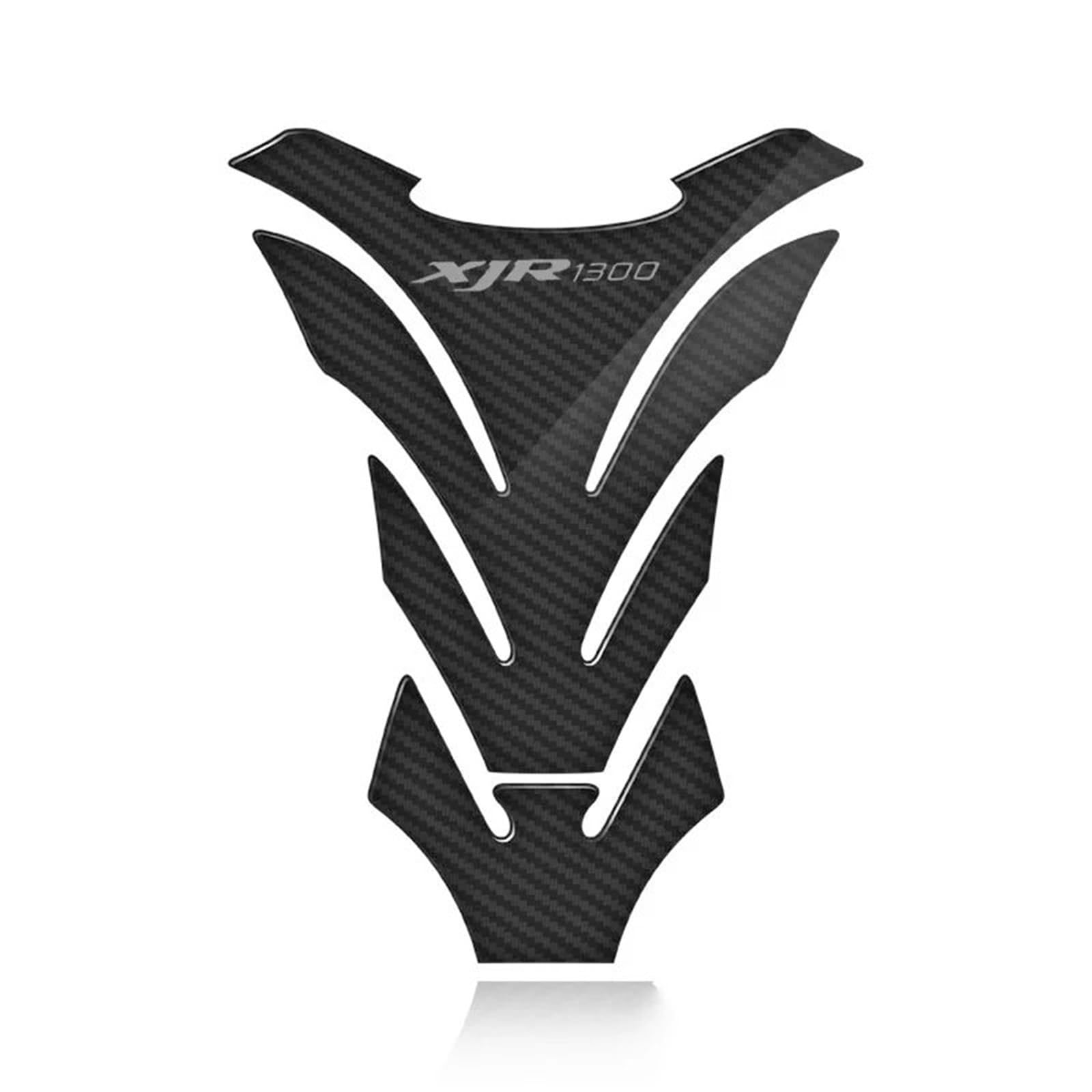YYTEMD tank parts Carbon Fiber Motorcycle Accessories Fuel Tank Pad Cover Protector Decal Stickers For Y&amaha XJR 1300 XJR1300(Style 3)