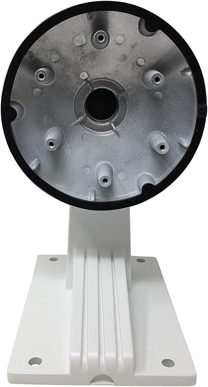 DS-1273ZJ-140 WML PC140 Security Camera Accessory Wall Mounting Arm Bracket Compatible with HIK Turret Dome Network Surveillance Camera, White, (4 Pack)