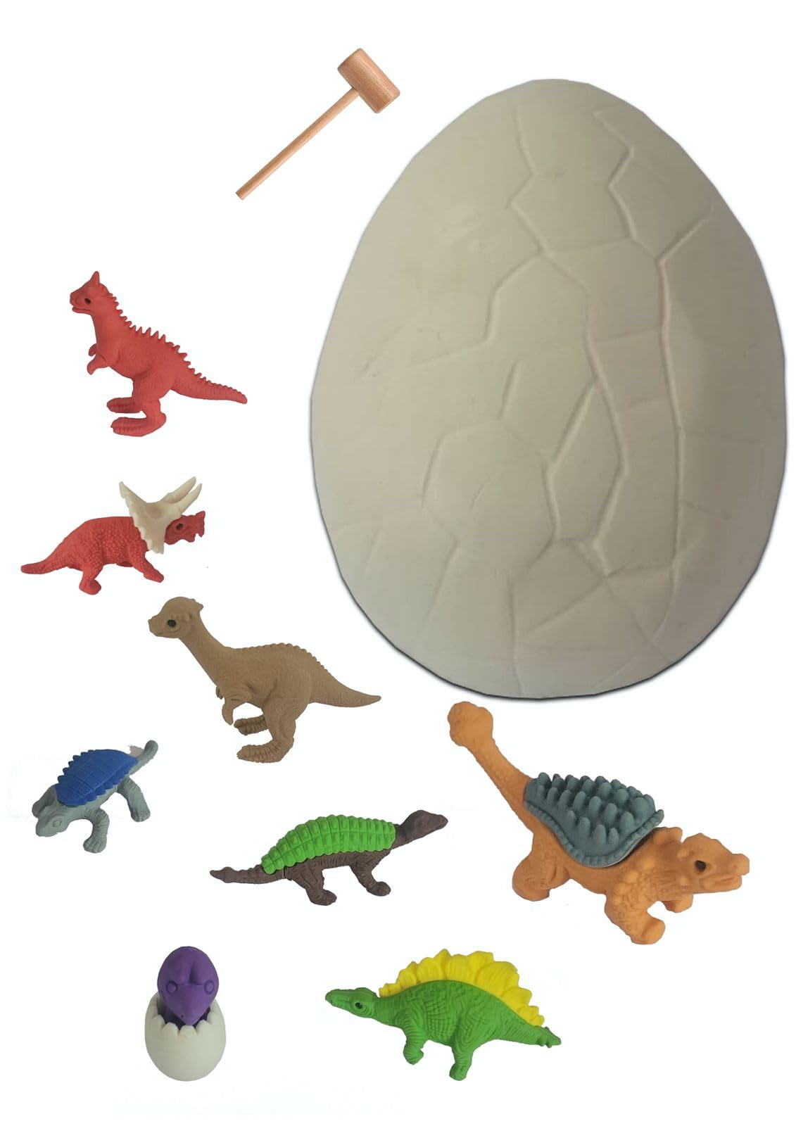 Plaster Painting Craft Kids Kit DIY - Dinosaurs Toy Figurines Set - Gift Set for Boys and Girls Set 1 (B0D4CF9S96) Amazon Price History, Amazon Price Tracker