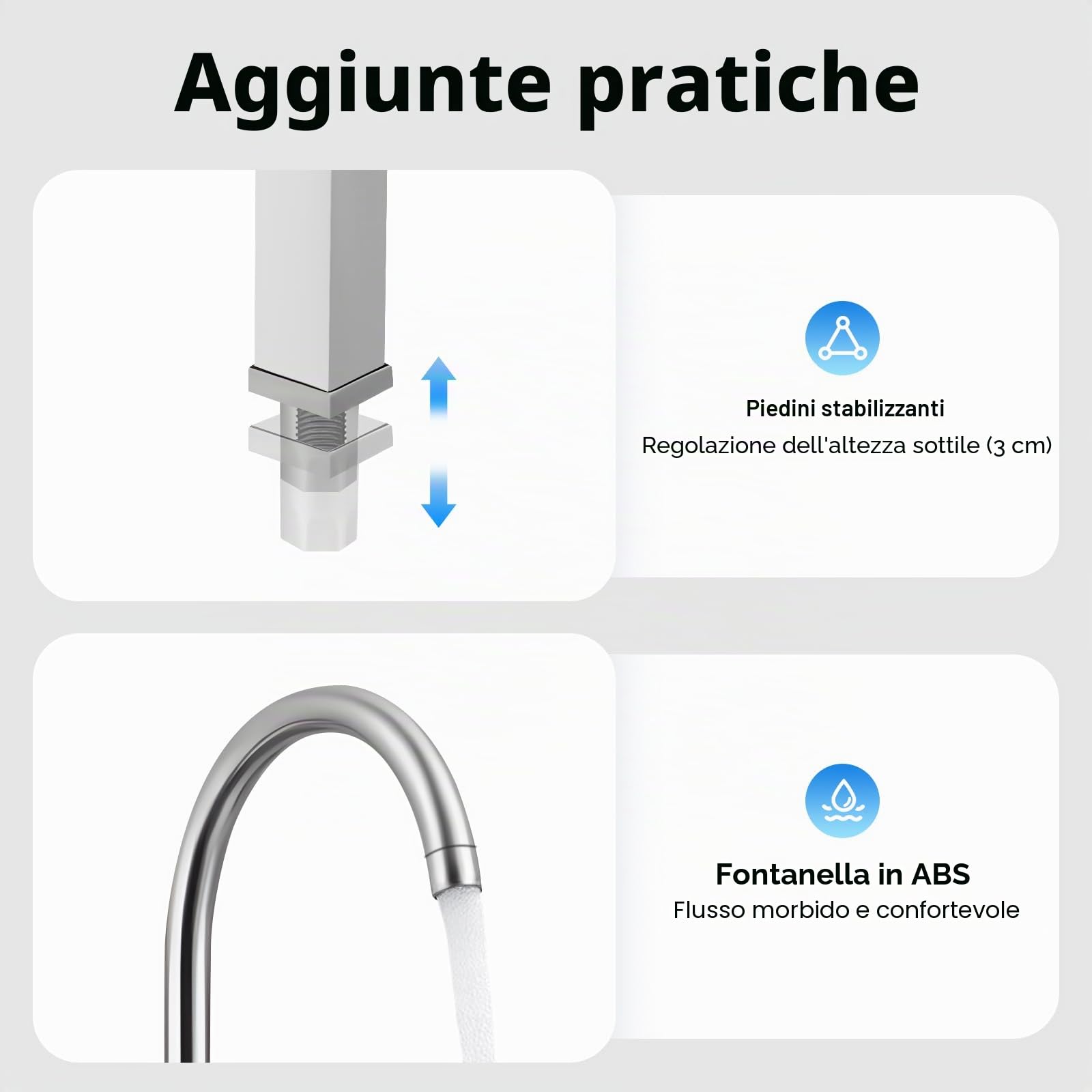Lavello in acciaio inox, 80 x 55 x 84 cm, autoportante, portata 100 kg, per ristoranti, cucine, lavanderia (lavello destro)