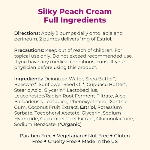 Miniatura 8 de Paquete Happy Hormone crema sedosa de estriol de melocotón, crema vibrante de tercera progesterona y crema Rerebote DHEA para un alivio completo de