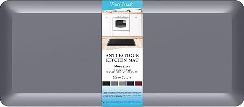 Alfombras de cocina de 45 pulgadas de grosor, tapetes de cocina acolchados, antifatiga para piso, juego de alfombras antideslizantes y lavables,