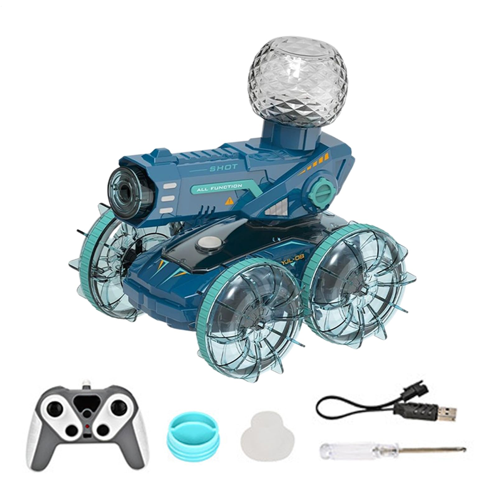 Camión RC Velocidad Ajustable Rociador de Agua de Largo Alcance Multiuso
