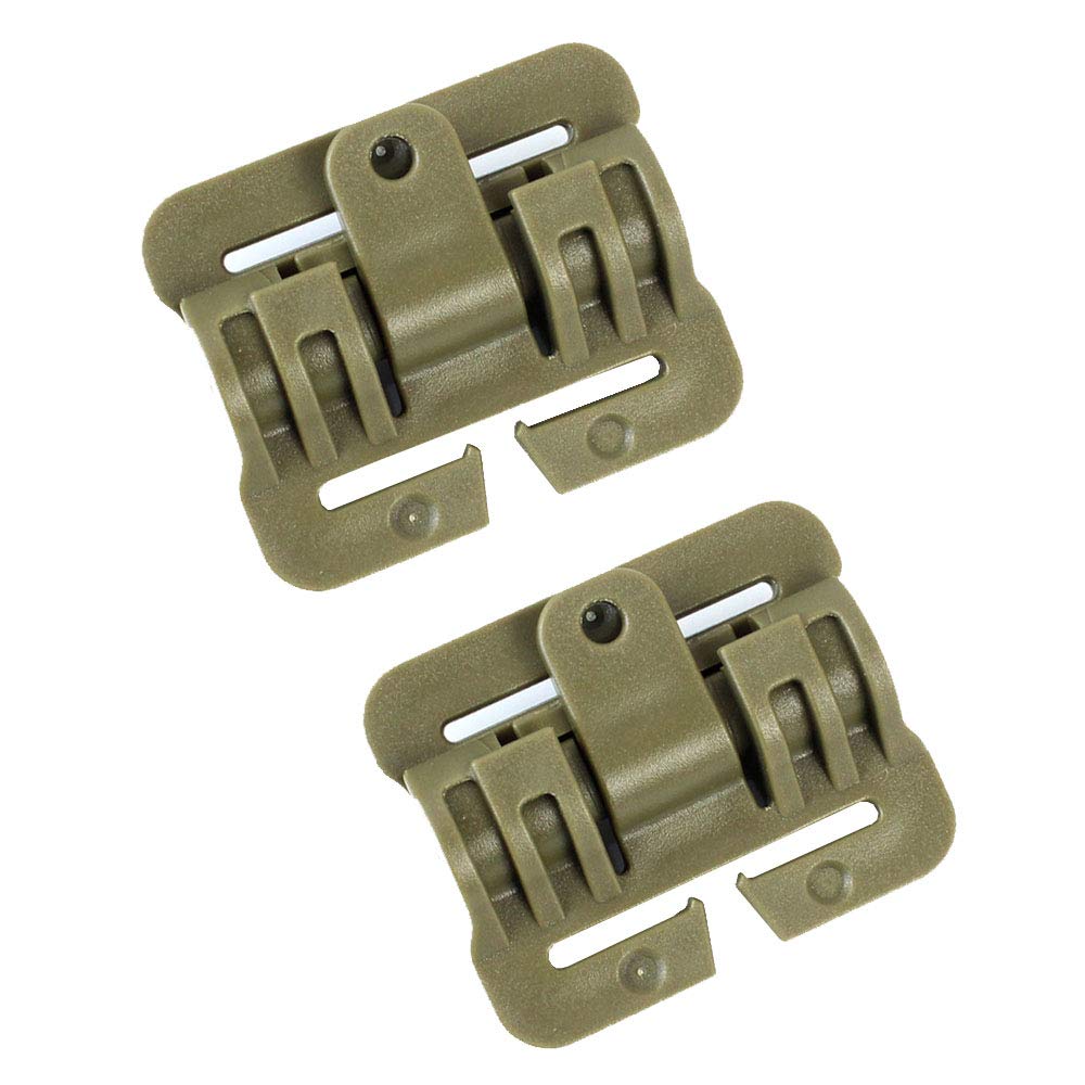 Yunshao JPC Vest APC Molle System QD Adapter, Quick Release Buckle, Side Belt Cummerbund Fast Fit, Shoulder Release for CPC NCP XPC Vest (Army Green)