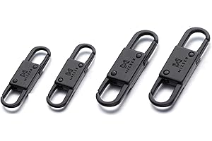 Mizeer 2 Size Anti-Theft Zipper Lock for Backpacks and Purses