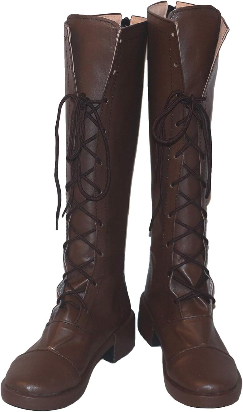 Yakusoku no Nebarando Character Animation Cosplay Shoes Boots S008