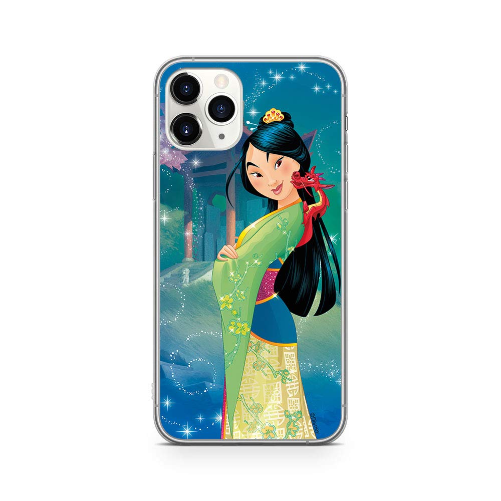 ERT GROUP mobile phone case for Apple Iphone 11 PRO MAX original and officially Licensed Disney pattern Mulan 001 optimally adapted to the shape of the mobile phone, case made of TPU