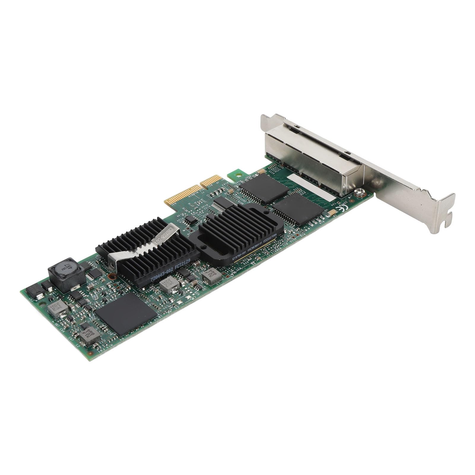 Scheda di Rete Gigabit PCIe Ad Alte Prestazioni con 4 Porte RJ45, velocità Adattiva per PC Server e Desktop, Materiale PCB