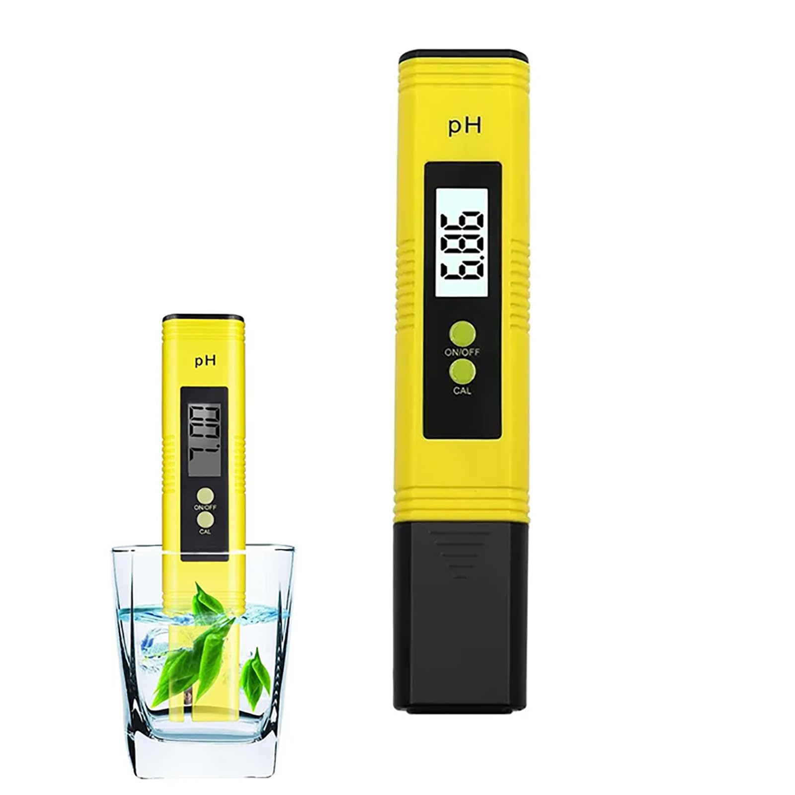 Hydroponics Digital PH Tester Pen, 0.01ph Medidor De PH Tipo Bolígrafo De Alta Precisión Con Rango De Medición De 0-14 PH, Compensación Automática De Temperatura, Para Hidroponía, Bebidas Domésticas