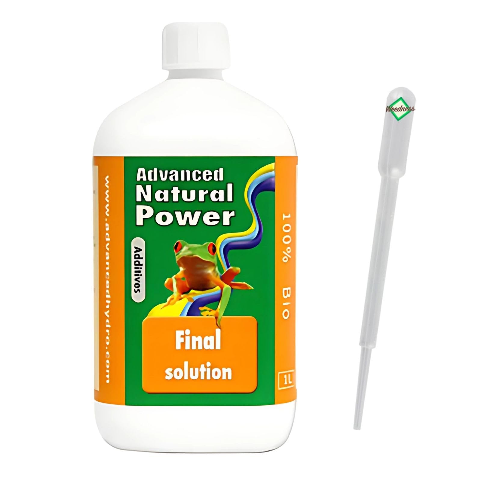 Weedness Advanced Hydroponics Final Solution 1 Liter - Grow Anbau Indoor Dünger Substrat Reiniger Erde Flüssigdünger Organischer Dünger Bio