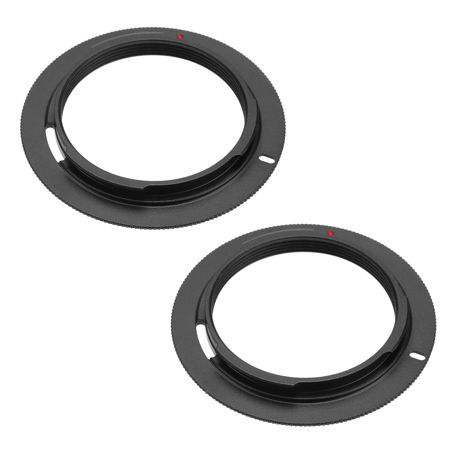 The Lord of the Tools 2pcs Adaptateurs de Monture d'objectif en Alliage d'aluminium pour Objectif M42 Compatible avec PENTAX K-5 K-3 Diamètre Extérieur 60 mm Diamètre Intérieur 41,1mm