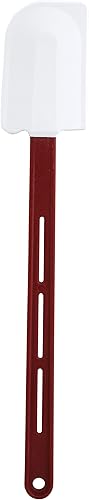 Winco, 16 espátula plana de silicona resistente, pulgadas, color blanco