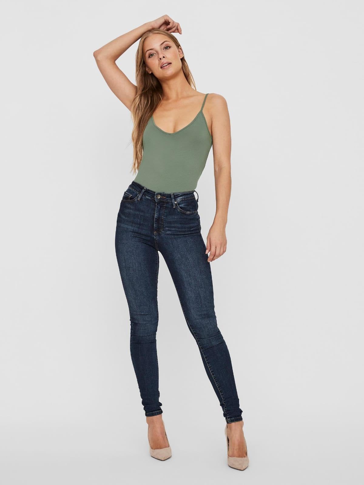 VERO MODA Damen Vmmaxi My Soft V Singlet