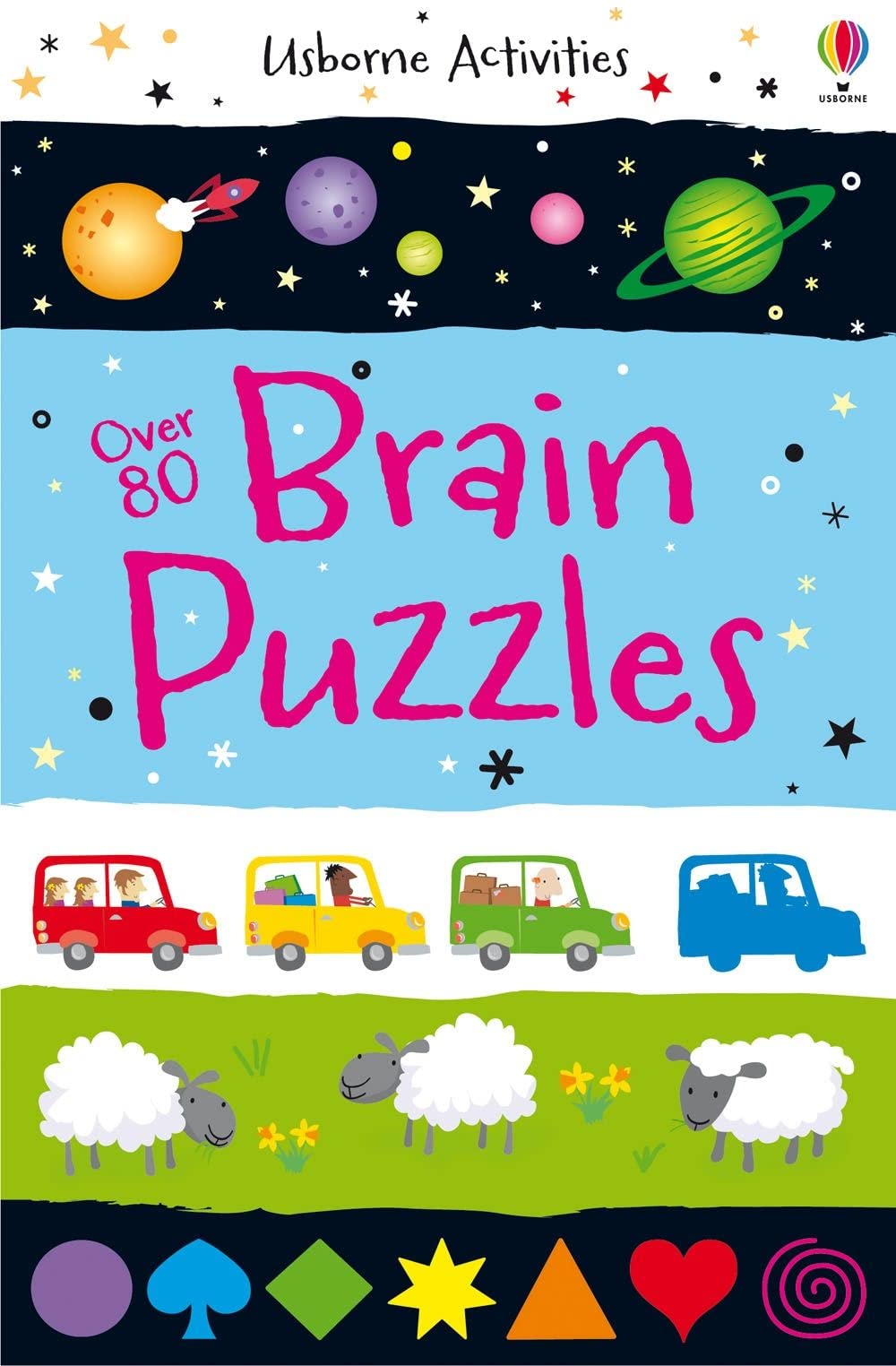 Over 80 Brain Puzzles: 1 (Puzzle Books)