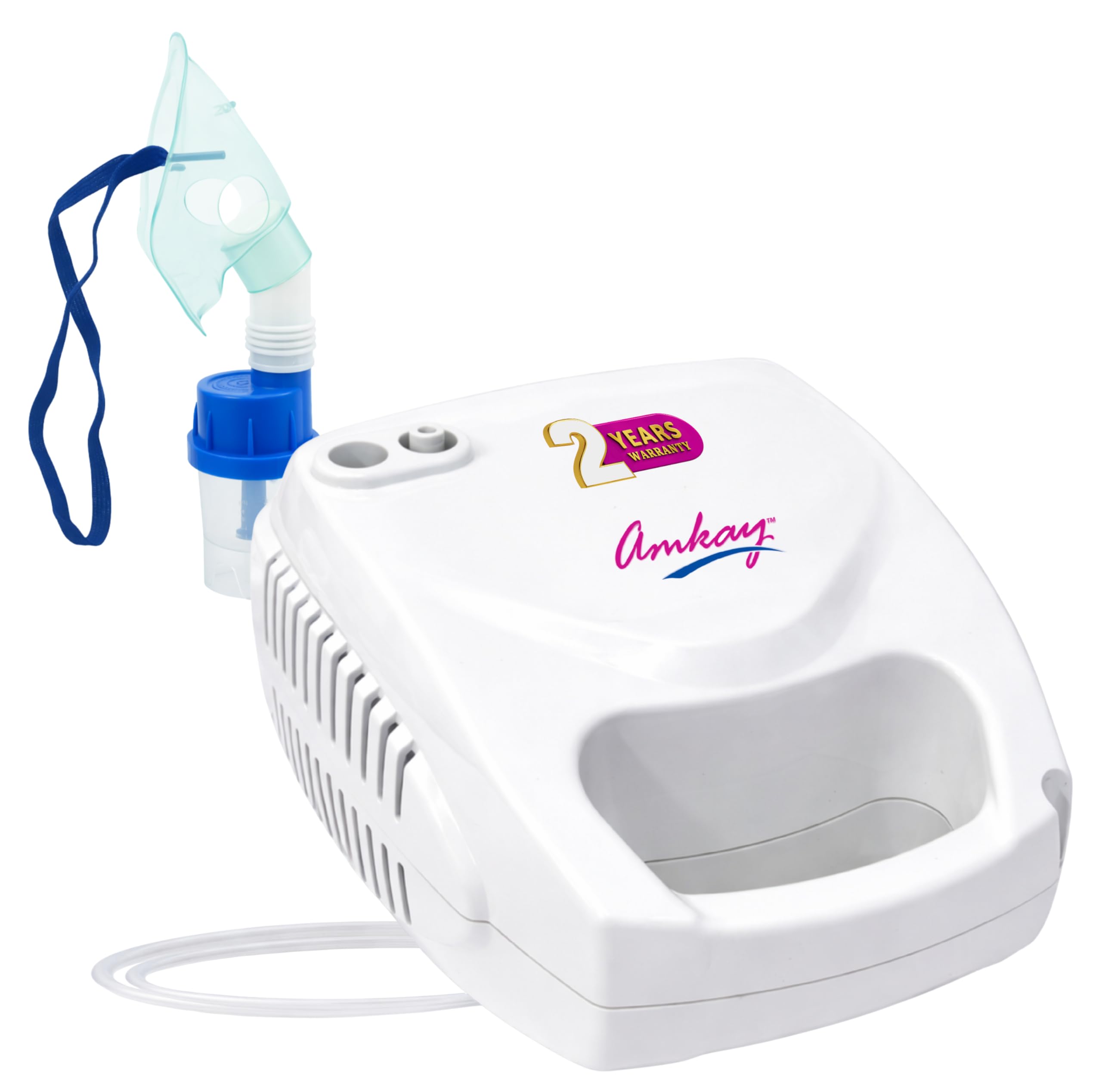 AMKAY Portable Compressor Nebulizer Machine for Adults & Kids | Compact, Lightweight, Low Noise, High Efficiency|1 Year Replacement Warranty-picture-11