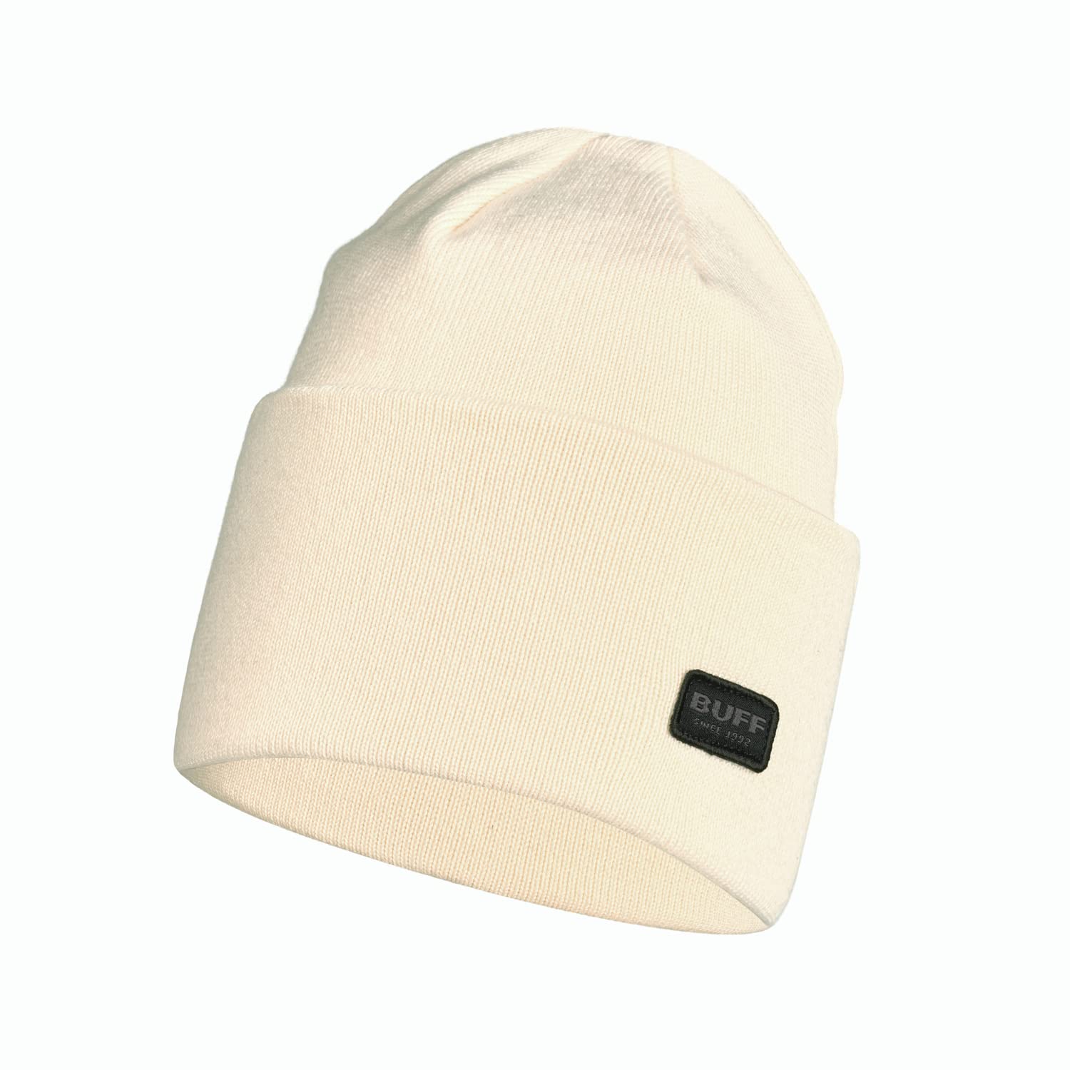 Buff Unisex Knitted Beanie Hat - Cru Schwarz