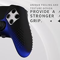 Vista 75 de PlayVital 3D Studded Edition Anti-Slip Silicone Cover Case for ps5 Edge Controller, Soft Rubber Protector Skin for ps5 Edge Wireless Controller with