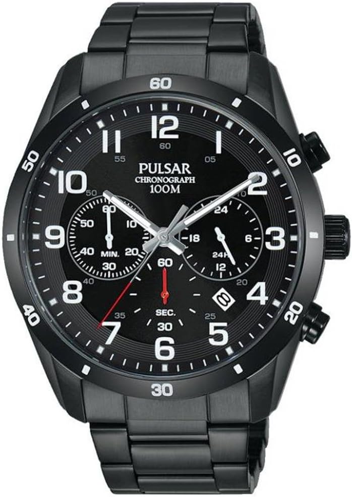 Pulsar PT3831X1 Men's Chronograph Stainless Steel Bracelet Watch