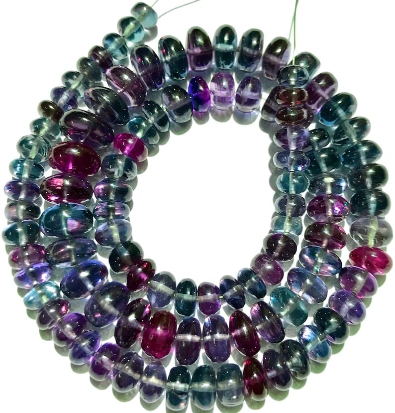 Alexandrite naturelle en perles de 7-8 mm pour l'éclat de vos bijoux d'exception