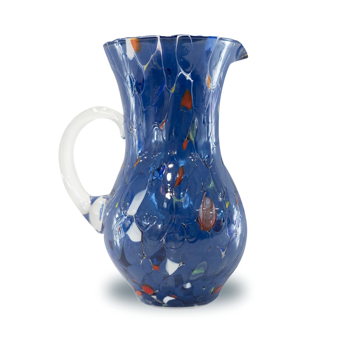 Gocce di Murano Jarra Buvette de 750 ml fabricada en Italia de vidrio soplado. Trabajados según la tradición de los artesanos de Murano, jarra de mesa elegante