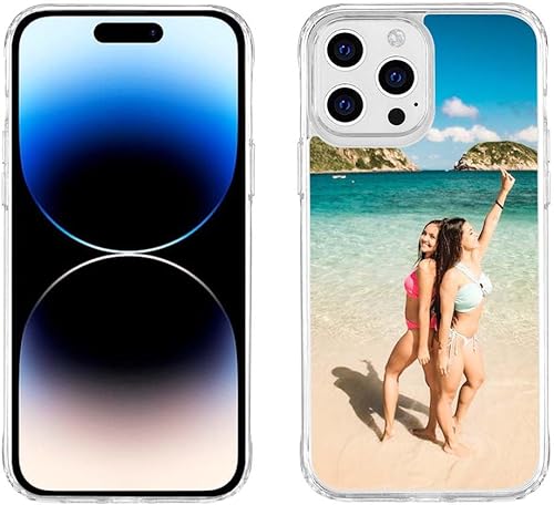 Miniatura 3 de Funda de teléfono personalizada para Apple iPhone 15 Pro Max, funda personalizada a prueba de golpes con foto, imagen, texto y imagen, diseño de
