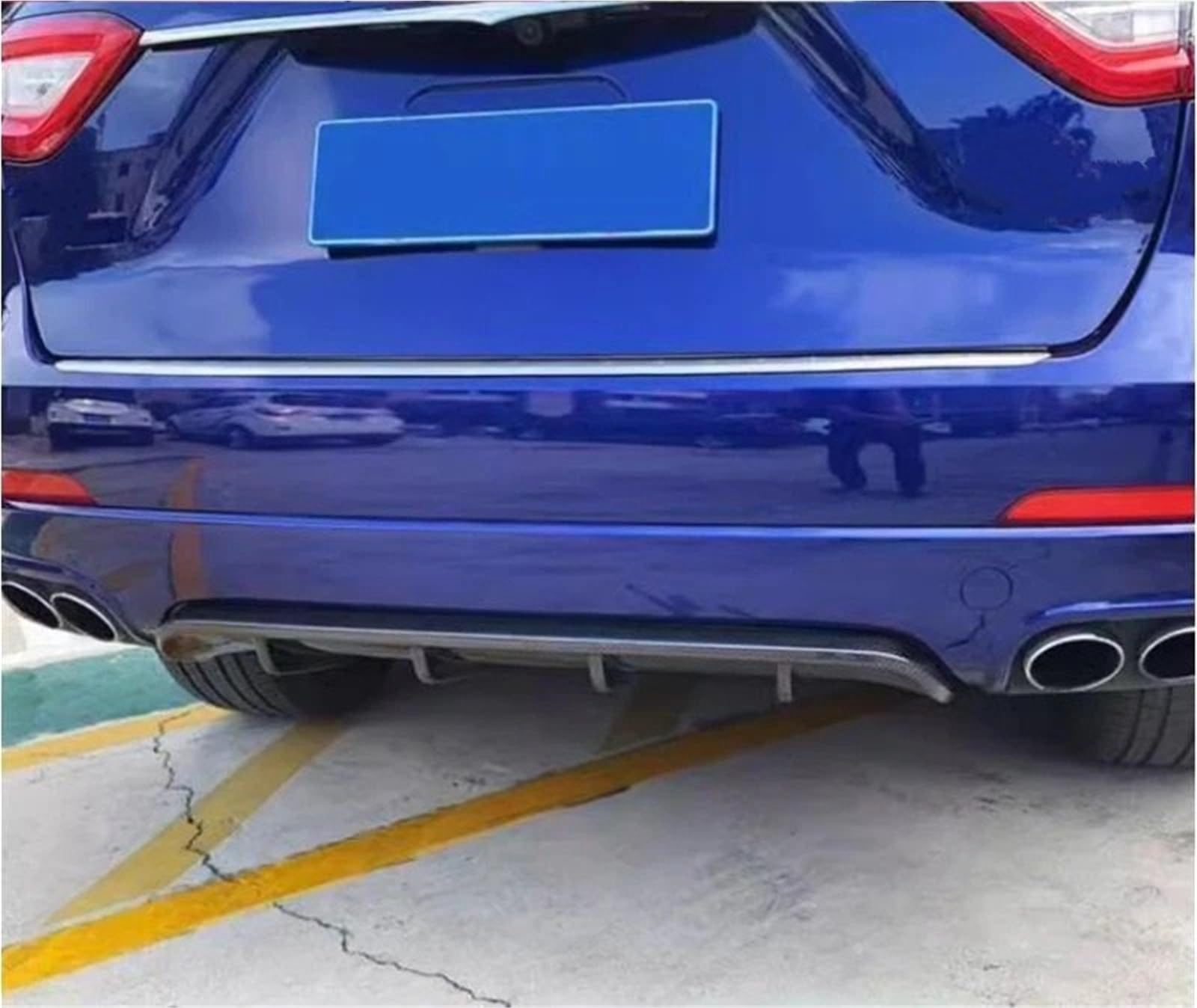 Spojlery tylne Do Maserati Levante 2016-2024 Skrzydło spojlera | Przednia Warga Tylny Dyfuzor Spoiler Wlot Powietrza Tim Pokrywa Body Kit