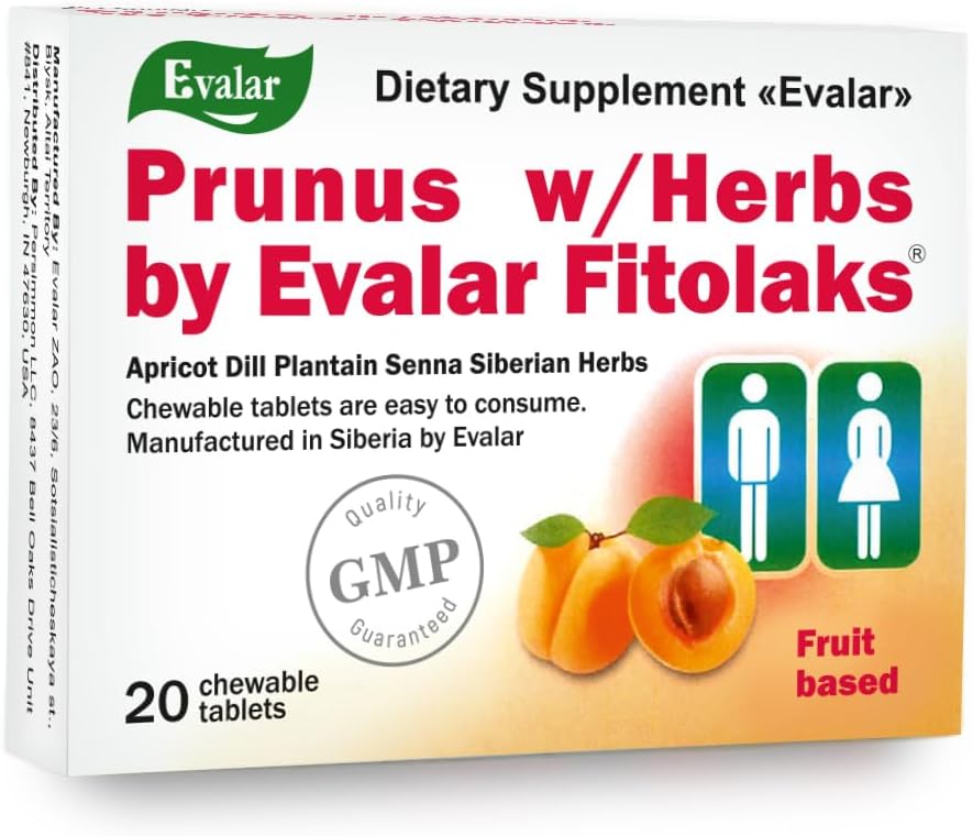 Fitolaks Natural Laxative 20 Tablets