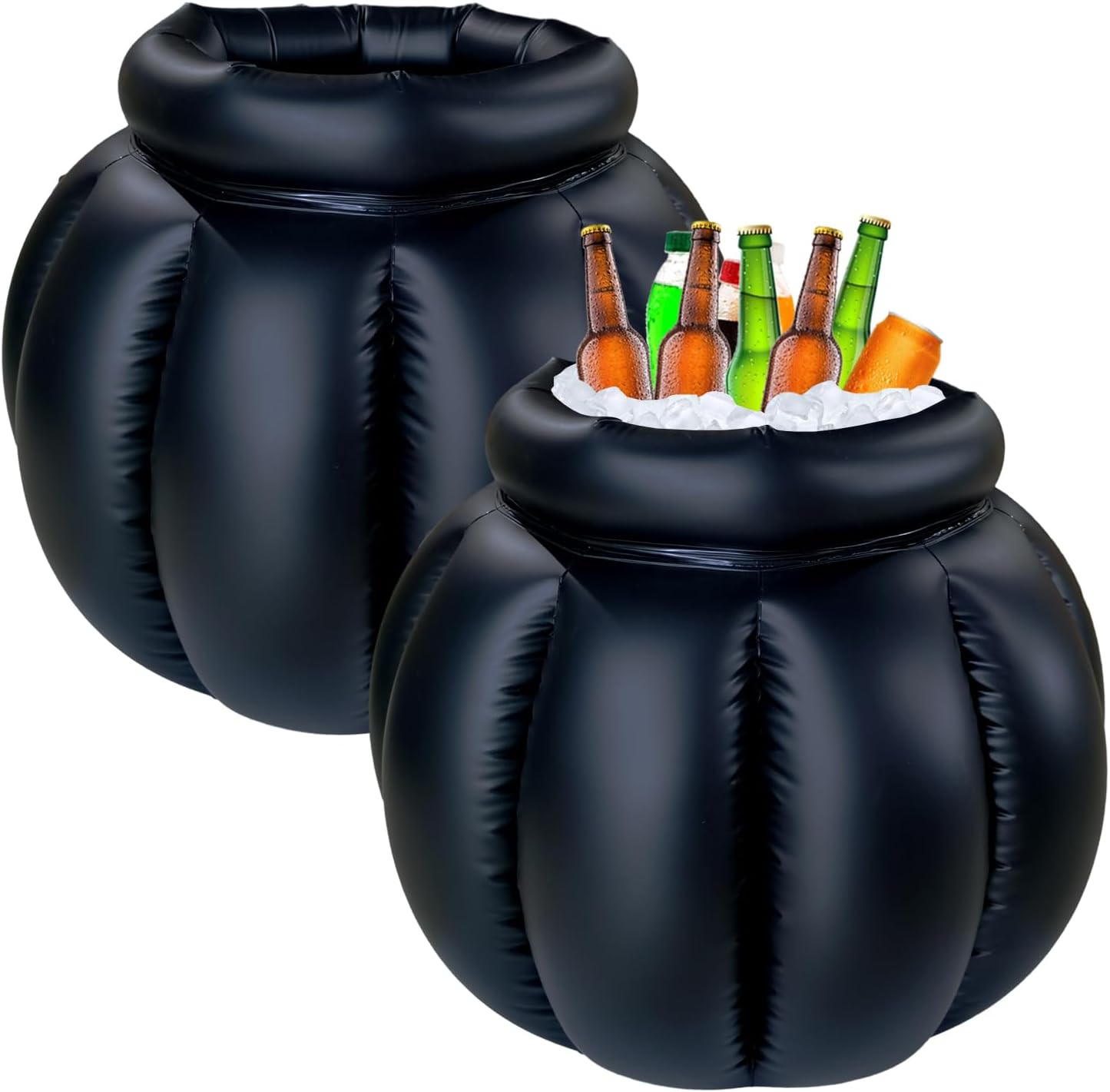 2 Pieces Inflatable Cauldron Drink Cooler Happy Halloween