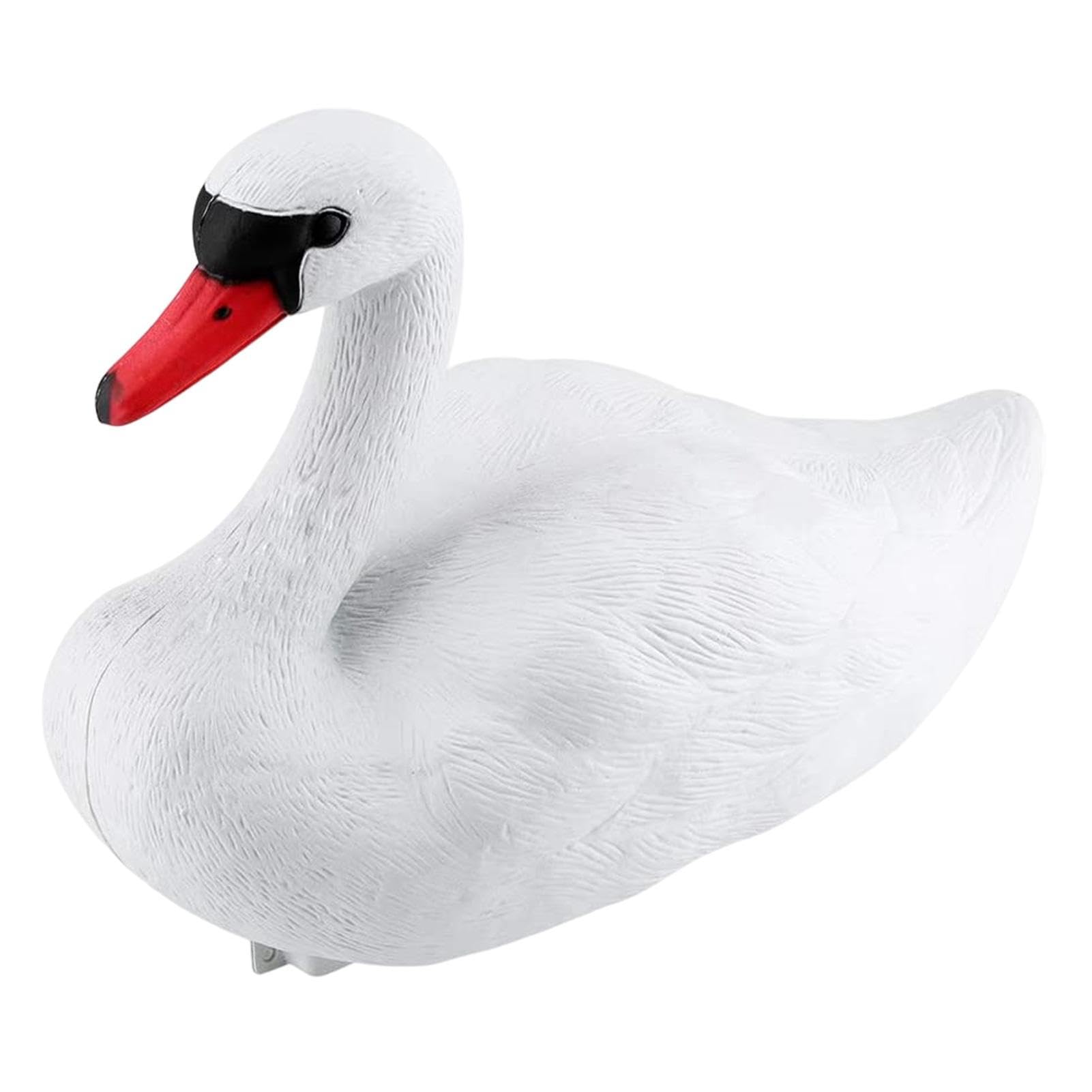 Esca a a Cigno di Stagno, Galleggiante, Decorazione per laghetti, Elegante Decorazione per laghetti, Esca Galleggiante realistica per laghetto in Piscina