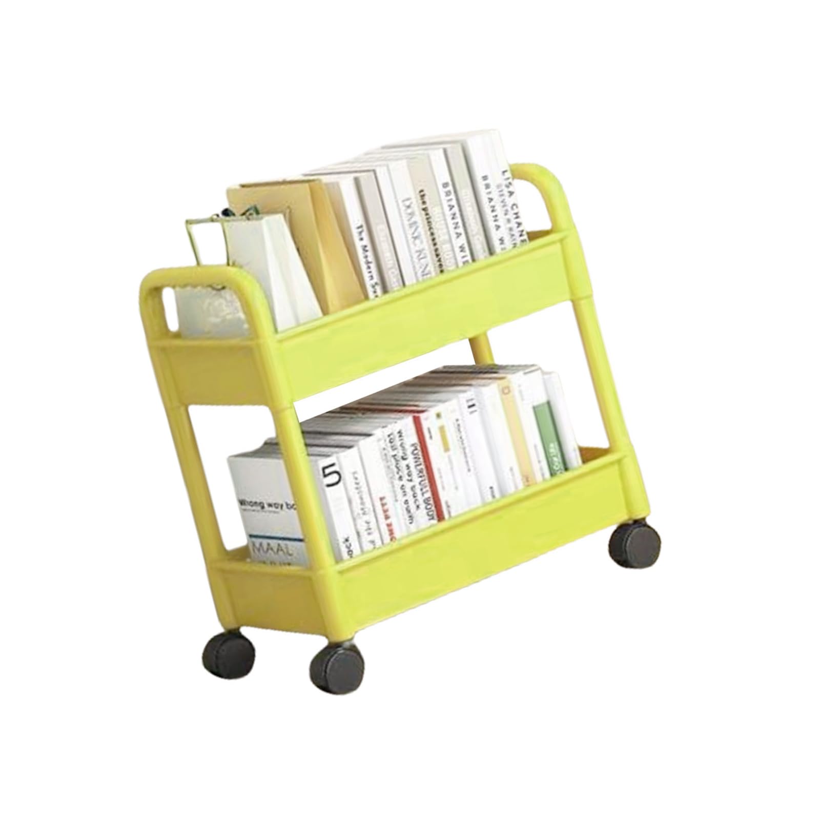 Nucelit Rolling Cart with Sturdy Shelves for Kitchen Supplies Bedroom Decoration or Storage Needs Household Use Movable Storage Cart