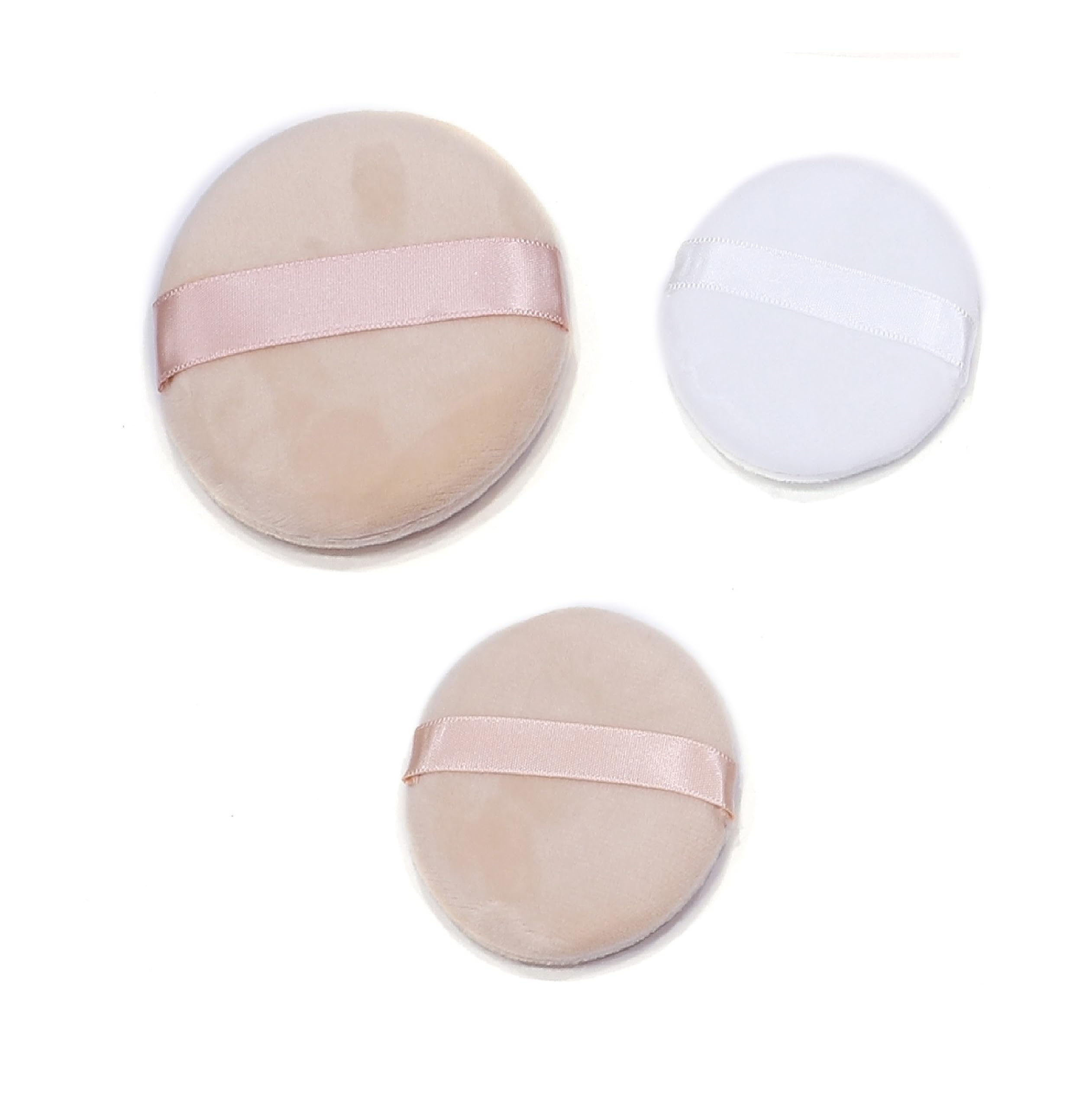 J & H Foundation and Concealer Sponges Applicator, Perfect for Wet and Dry Makeup Sponges, Dry & Wet Makeup Puff for Contouring, Under Eyes and Corners - 3 Pcs Set