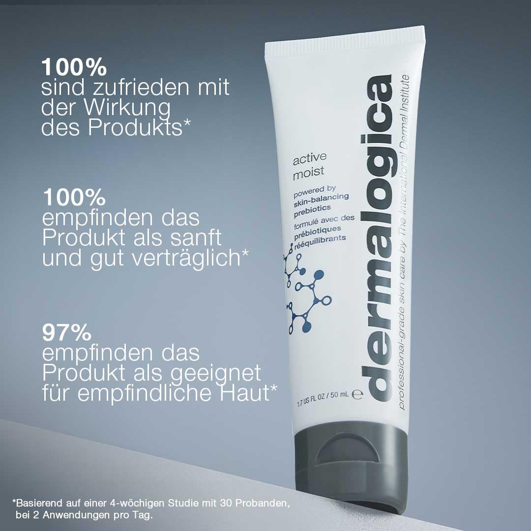 Dermalogica Active Moist Feuchtigkeitspflege für ölige Haut | Ölfreie Feuchtigkeitspflege, die ölige Haut hydratisiert und glättet, ohne sie zu beschweren.