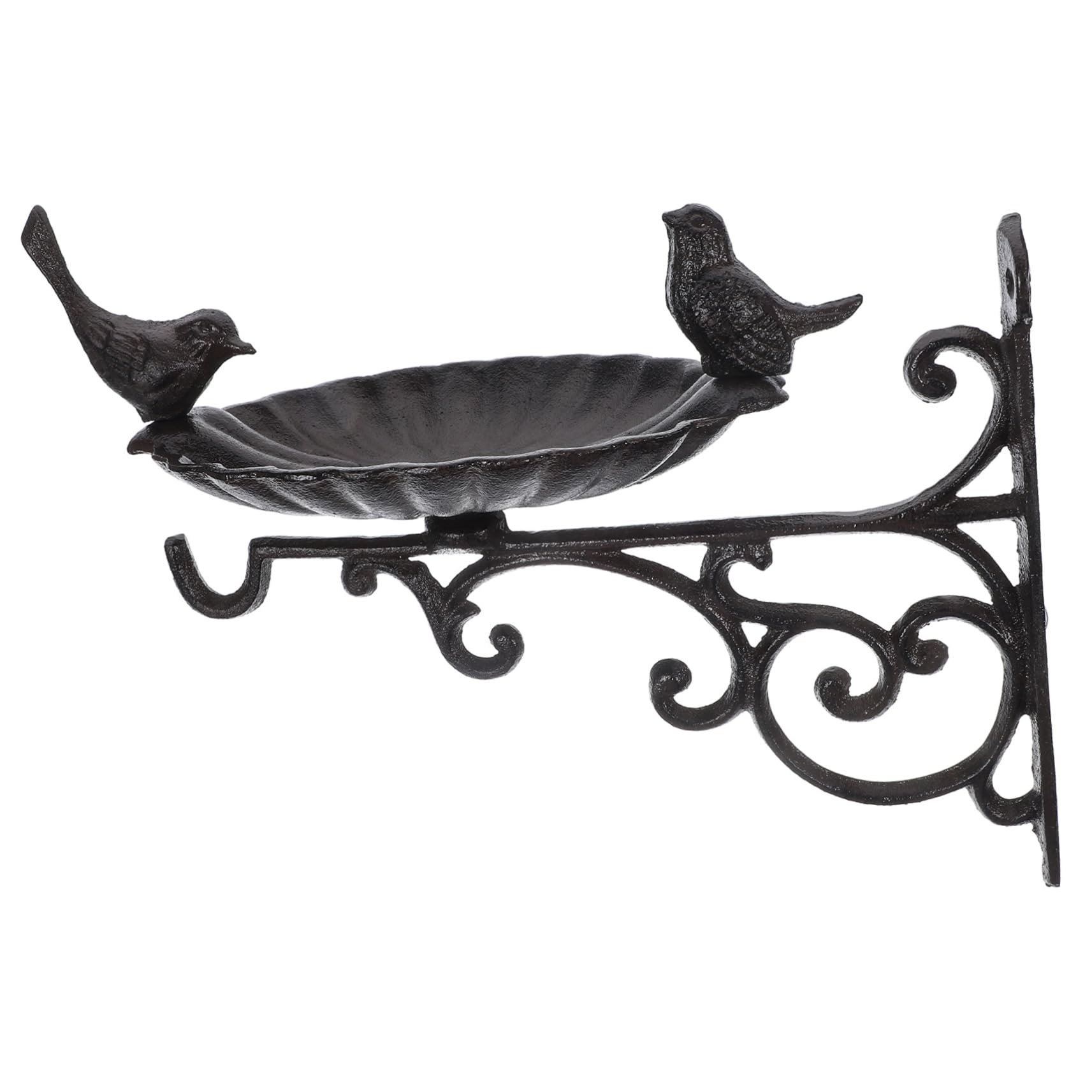 BESTonZON Oiseaux Murale Forgé Accessoire Décoratif pour Jardin Terrasse pour Oiseaux