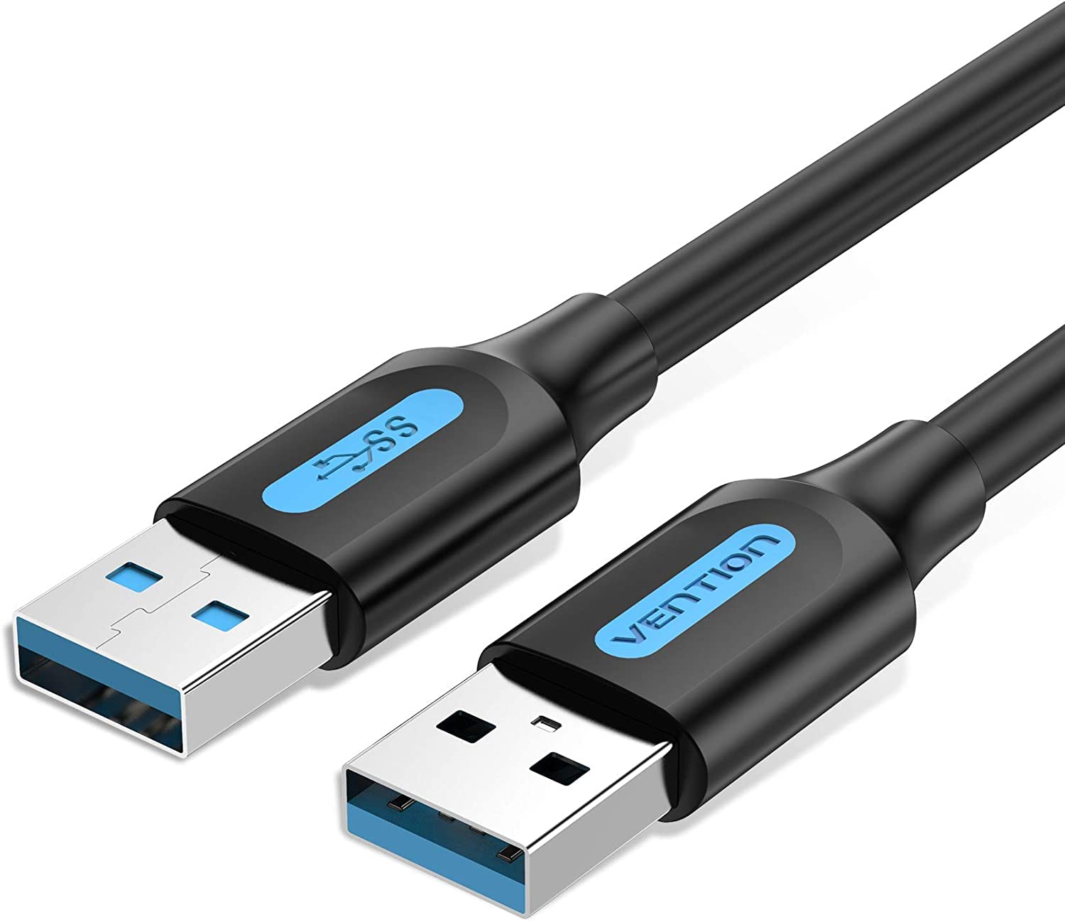 VENTION USB 3.0 Fast Data Transfer Cable Compatible with Printer, USB Keyboard, Flash Drive, Hard Drive, Mouse (USB 3.0 A to A, 3 Meter)