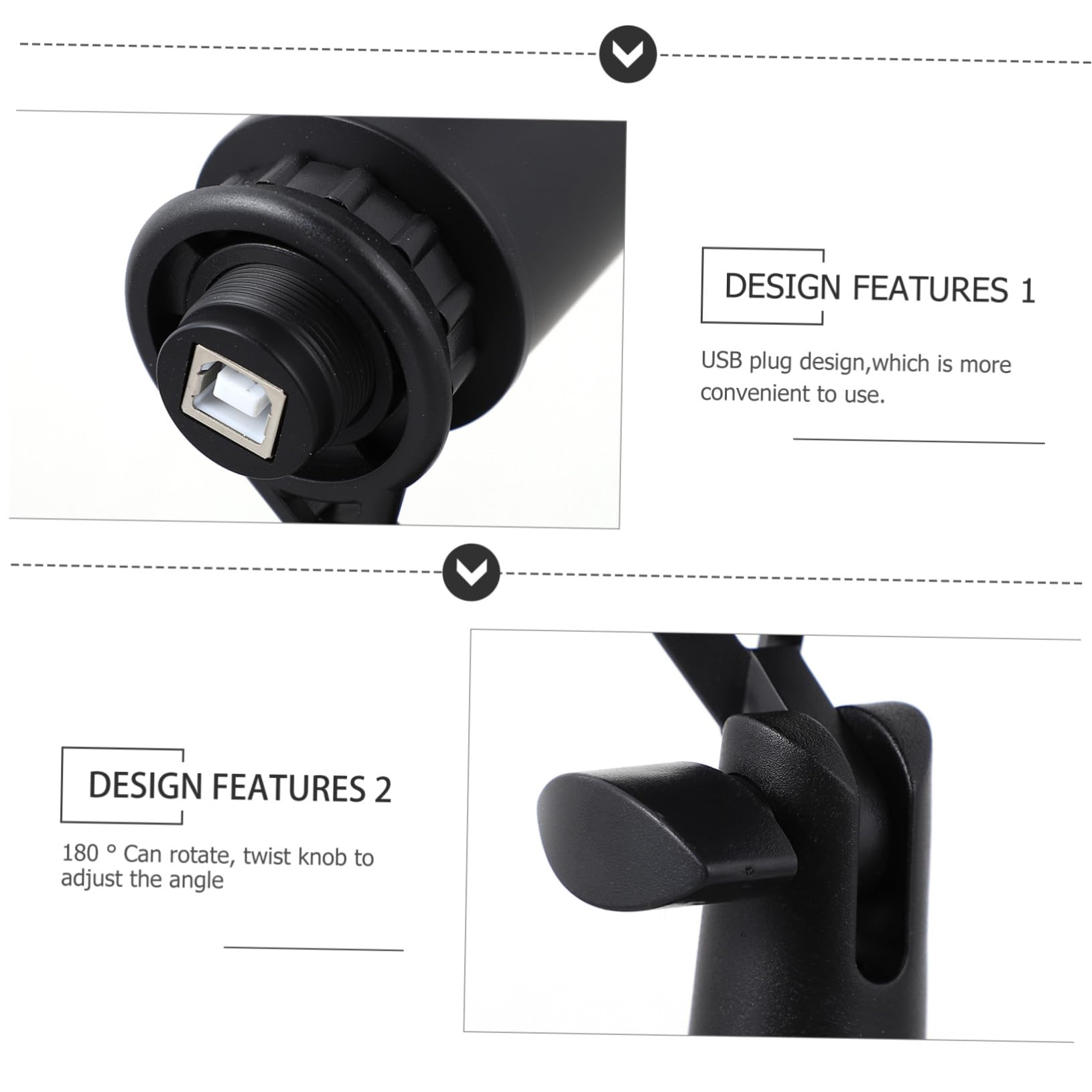 Micrófono de Condensador USB para Transmisión y Grabación en Computadora