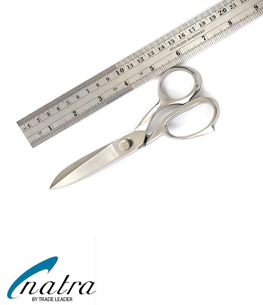 NATRA - Juego de 4 tijeras de costura para tela y ropa