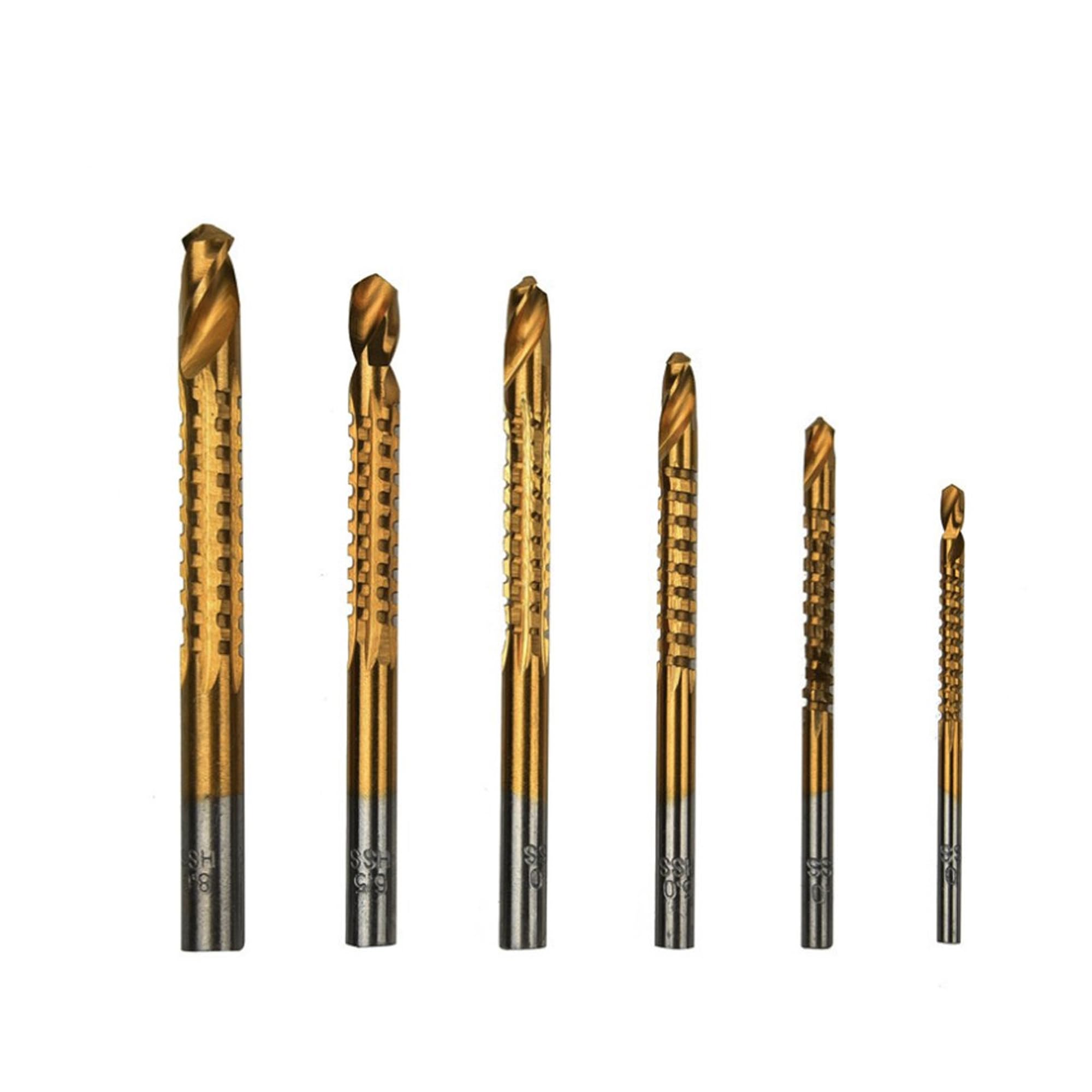 Dekton 5PC Milling Drill Set – Precision-Engineered Drill Bits for Wood, Metal, and Plastic | Durable Construction for Long-Lasting Performance | Ideal for DIY Projects & Professional Applications