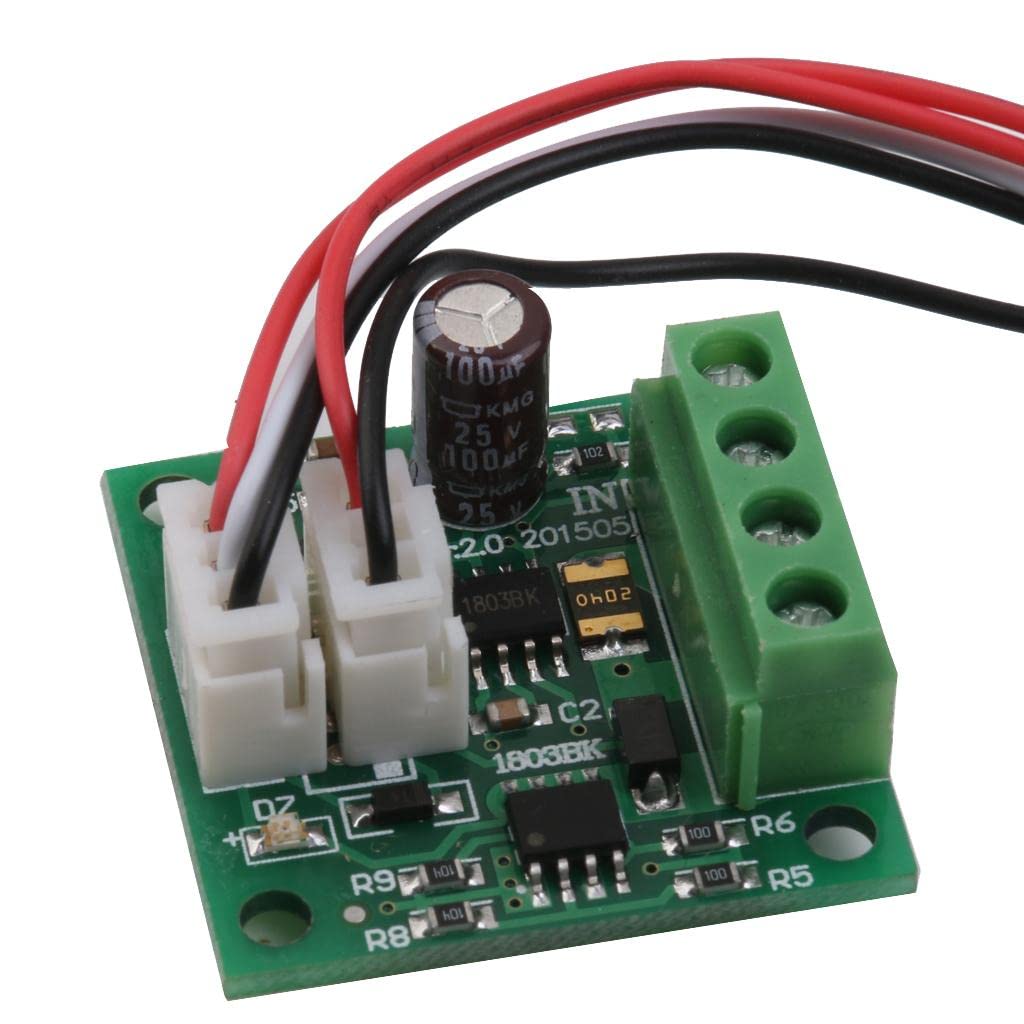 Greluma 3 Pezzi 1.8v 3v 5v 6v 7.2v 12v 2A 30W DC Regolatore di Velocità