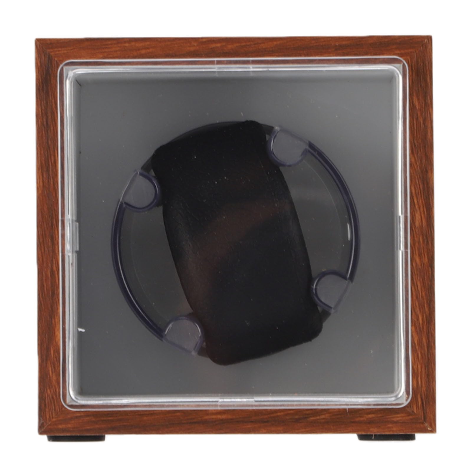 Ejoyous Caricaorologi Automatico, Caricaorologi Meccanico Silenzioso in ABS con 5 Direzioni di Rotazione, Cassa Singola Antimagnetica a Doppia Alimentazione per Display da Ufficio Domestico