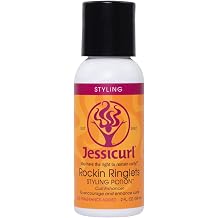 Jessicurl, Rockin Ringlets Styling Potion, Citrus Lavender, 8 Fl oz. Curl Enhancer with Flaxseed Extract, Curl Defining Styler for Curly Hair and Frizz Control