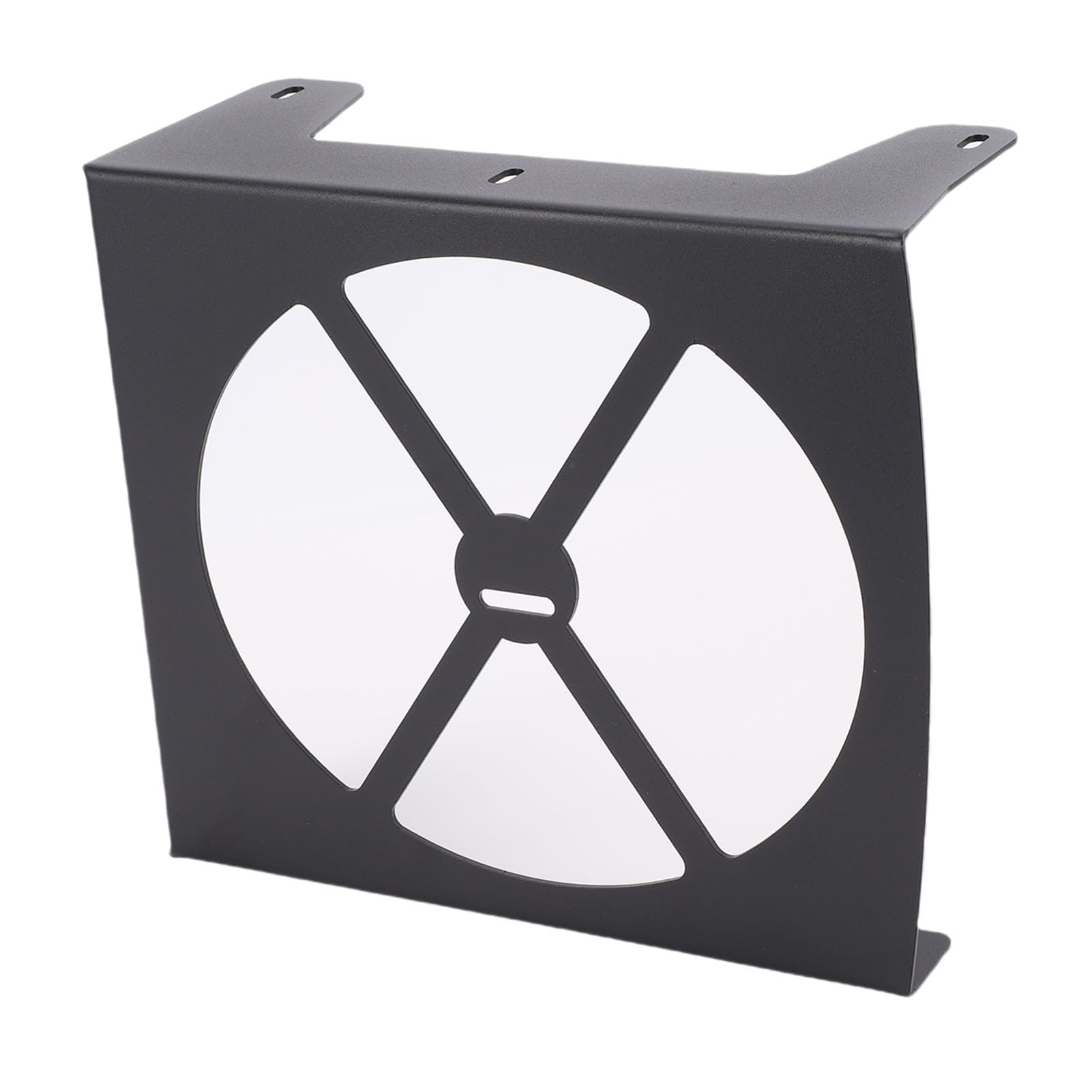 VELATEMOR Soporte de Metal para Consola Debajo del Escritorio, Ventilación Eficiente, Soporte Horizontal Delgado para Configuración de Juegos