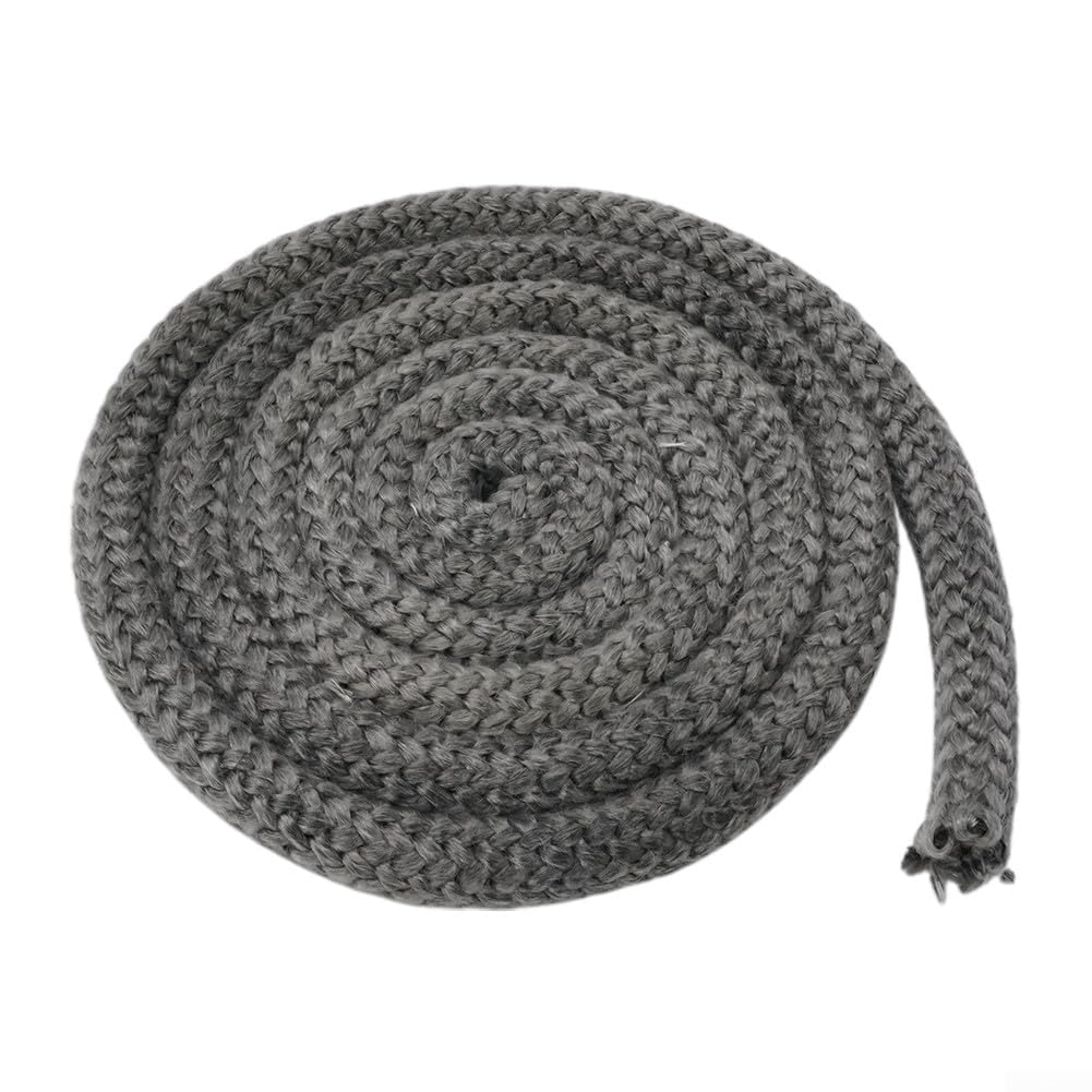 Corda resistente al calore, Guarnizione for stufa a legna Corda in fibra di vetro nera 18-20 mm diametro 2 metri
