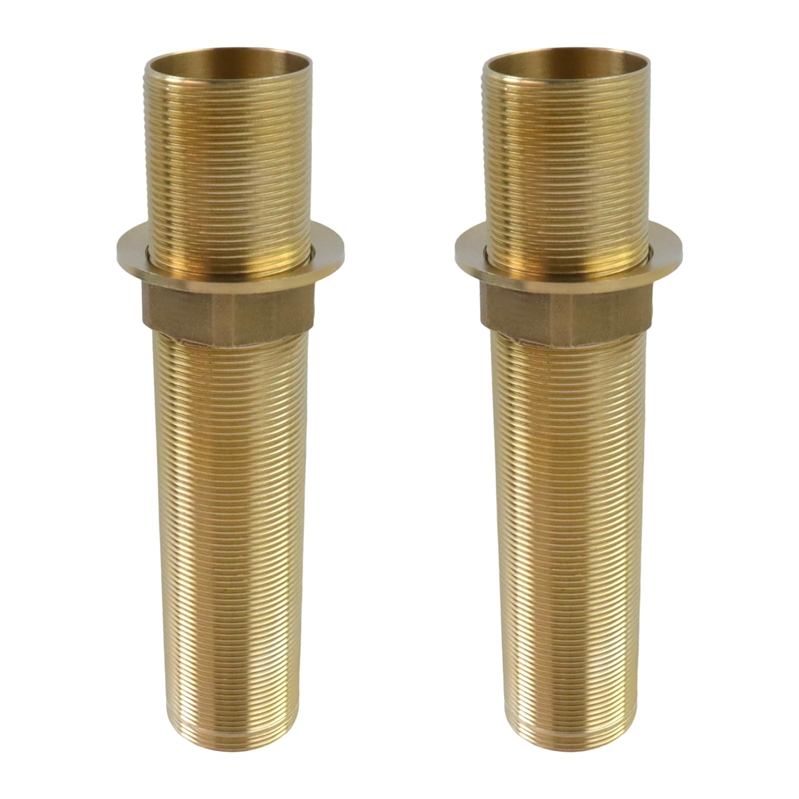 Rallonge de robinet filetée en laiton Coshar 15,2 cm avec matériel de montage écrou et joint