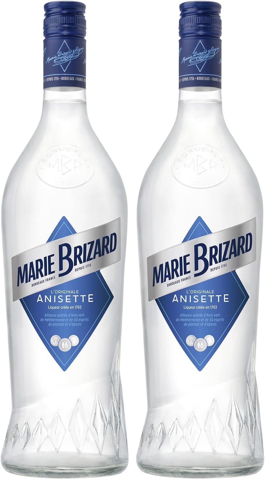 Marie Brizard Anisette Liköre (1 x 0.7 l) (Packung mit 2)