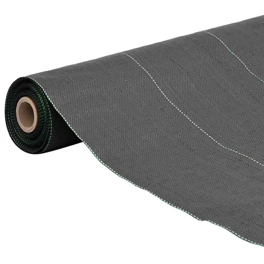 Unkrautvlies PP 1,5x50 m, UV-stabilisiertes Unkrautschutzvlies, wasserdurchlässige Unkrautfolie für Garten, Beete und Wege