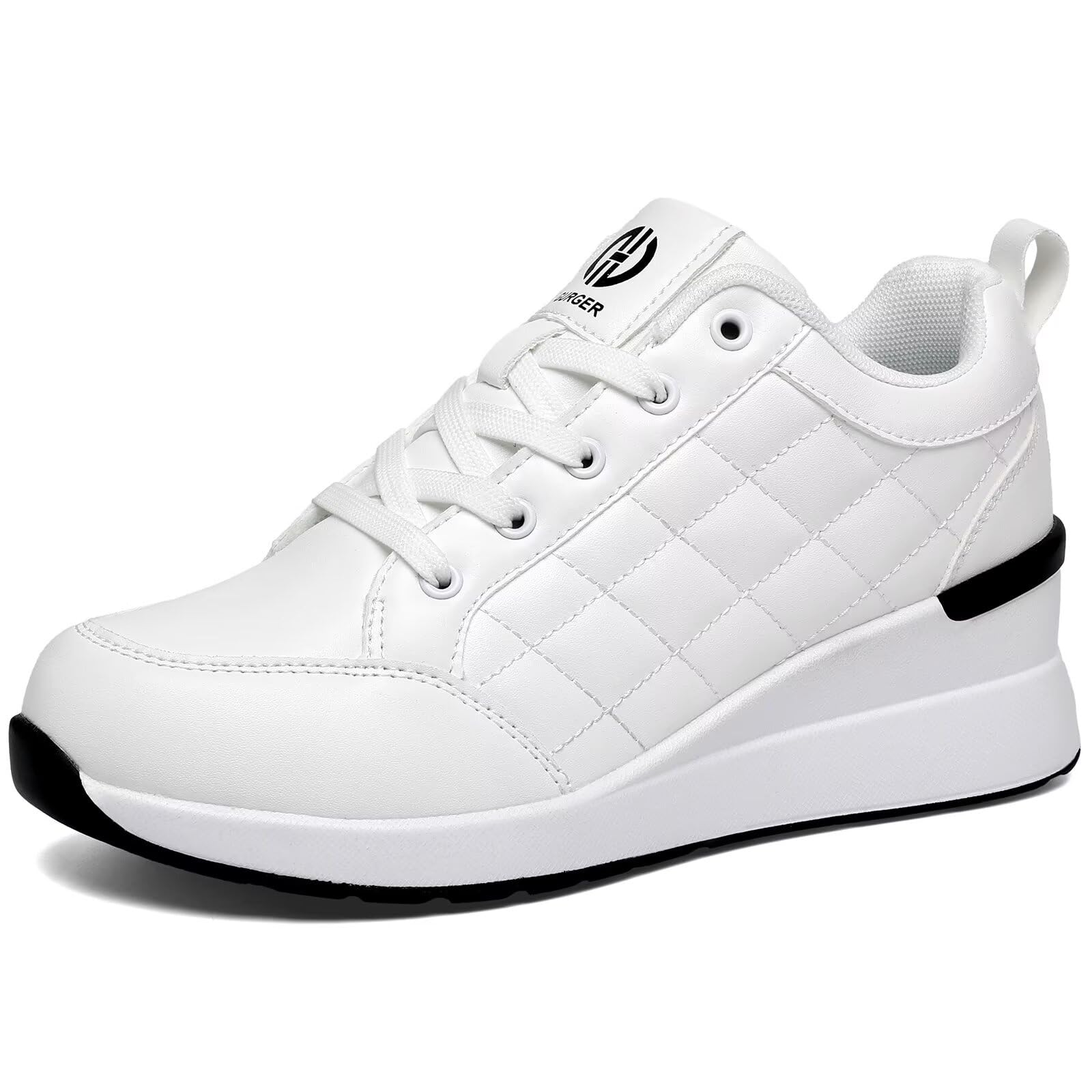 Zapatillas de Cuña para Mujer, Tacón de Cuña de 6 CM, Ligeras y Transpirable