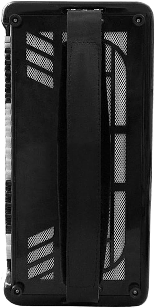 New Tula 209 Tulskiy Bayan Chromatic Button Accordion B System made in Russia High Class Musical Instrument BN 49 3 Perfect Sound! incl. Leather Straps, Case.