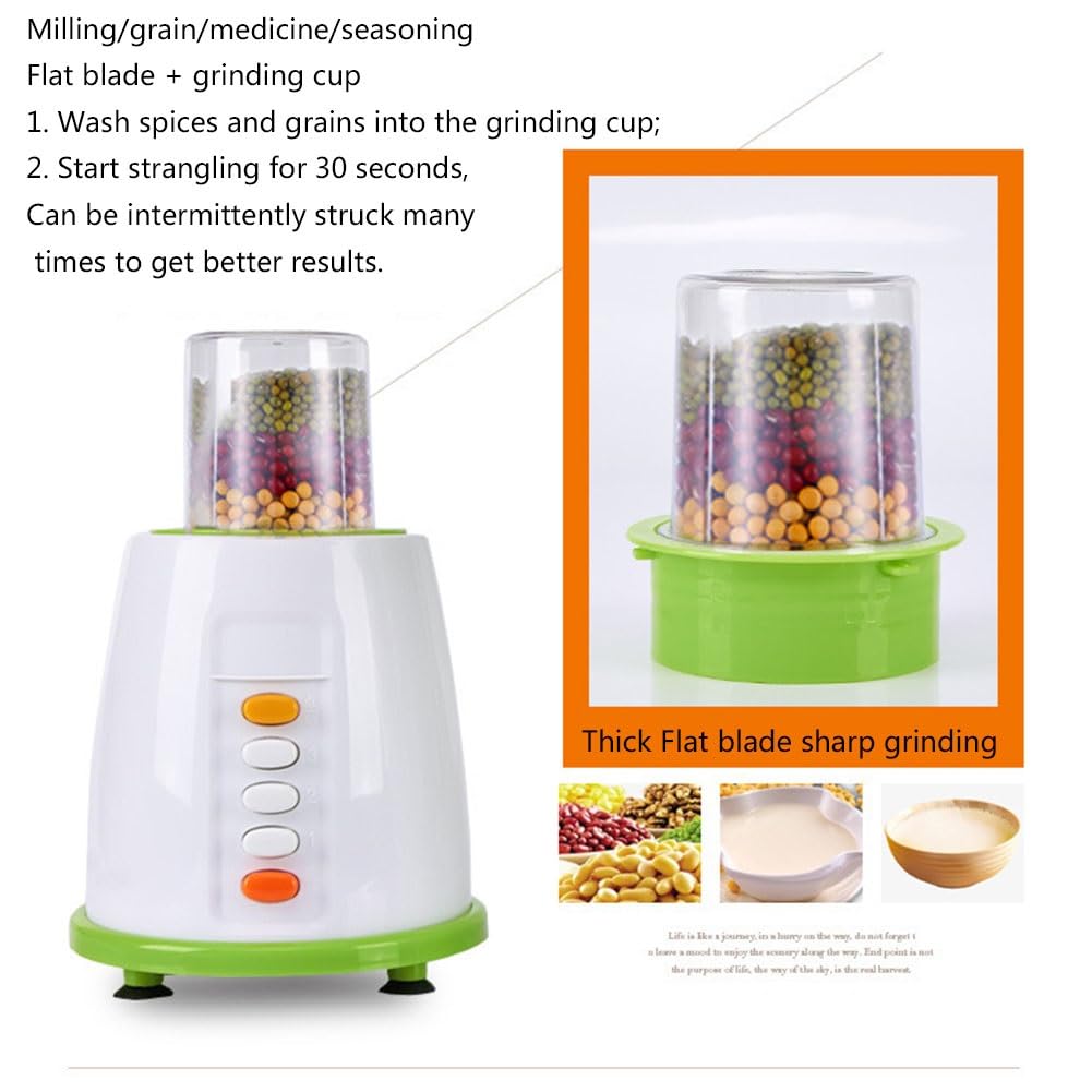 Frullatore Per Smoothie E Milkshake Tritaghiaccio Con 3 Velocità E Pulsante Tritacarne 4 Lame In Acciaio Inossidabile Macinacaffè E Frullatore Per Smoothie Con 45000 RPM Bicchiere Tritan Senza BPA Da