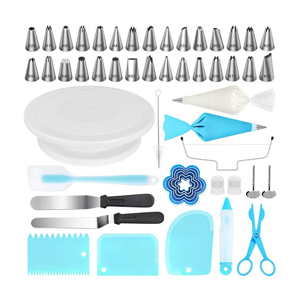 Ensemble d'outils à gâteaux complet pour animer vos ateliers pâtisserie en famille le week-end