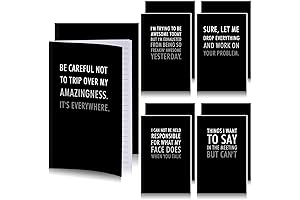 Tenceur Funny Office Notebooks for the Office: Share the "WTF" Experience